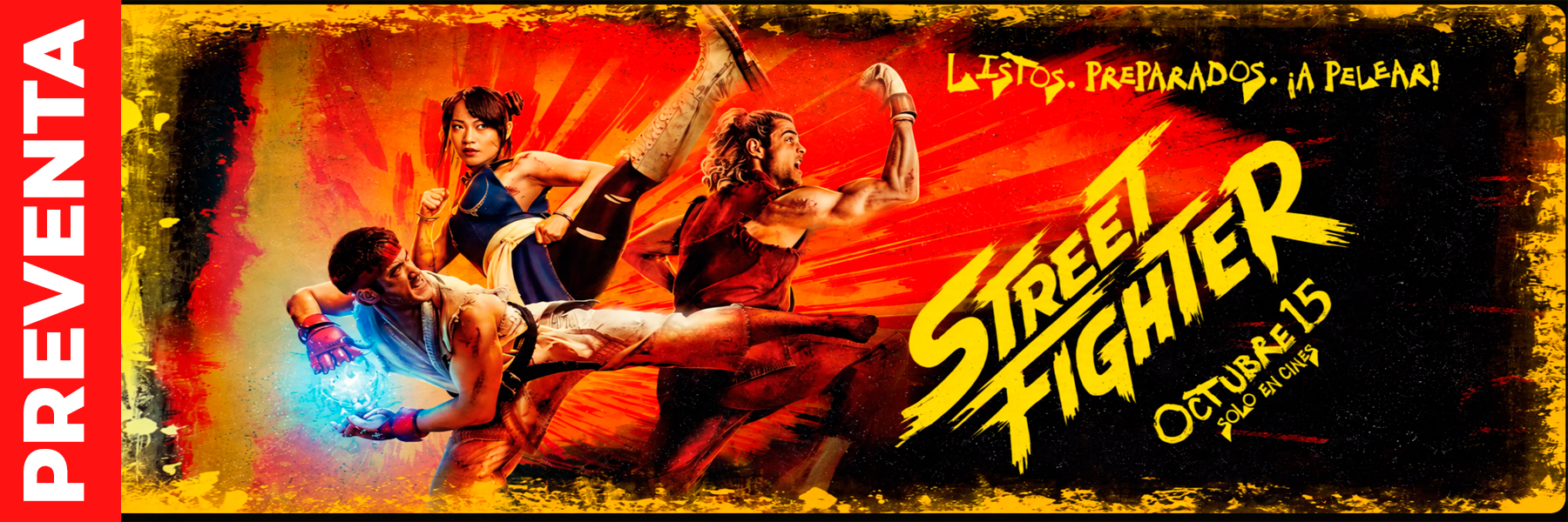 Street Fighter, preventa activa