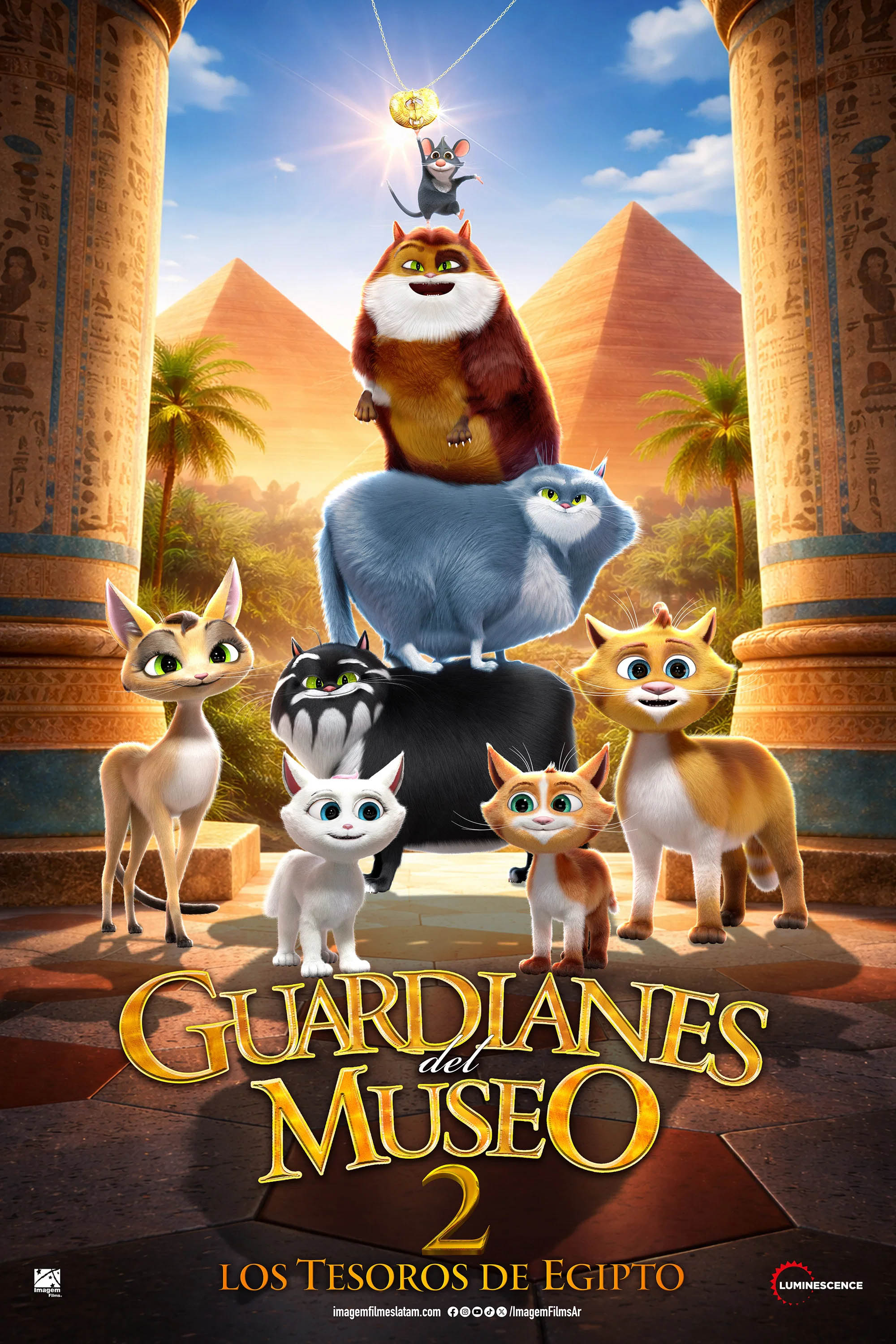 Póster de Los Guardianes del Museo 2: Los Tesoros de Egipto